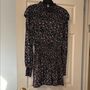 NEW WITH TAG!! Floral Long Sleeve Dress